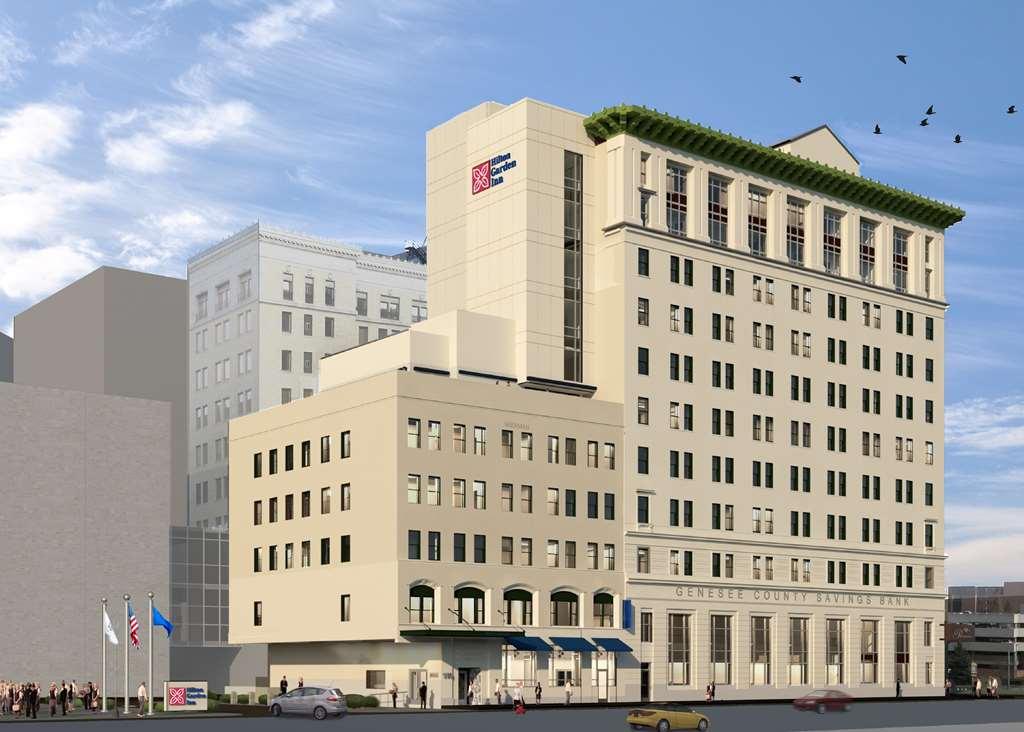 Hilton Garden Inn Flint Downtown エクステリア 写真